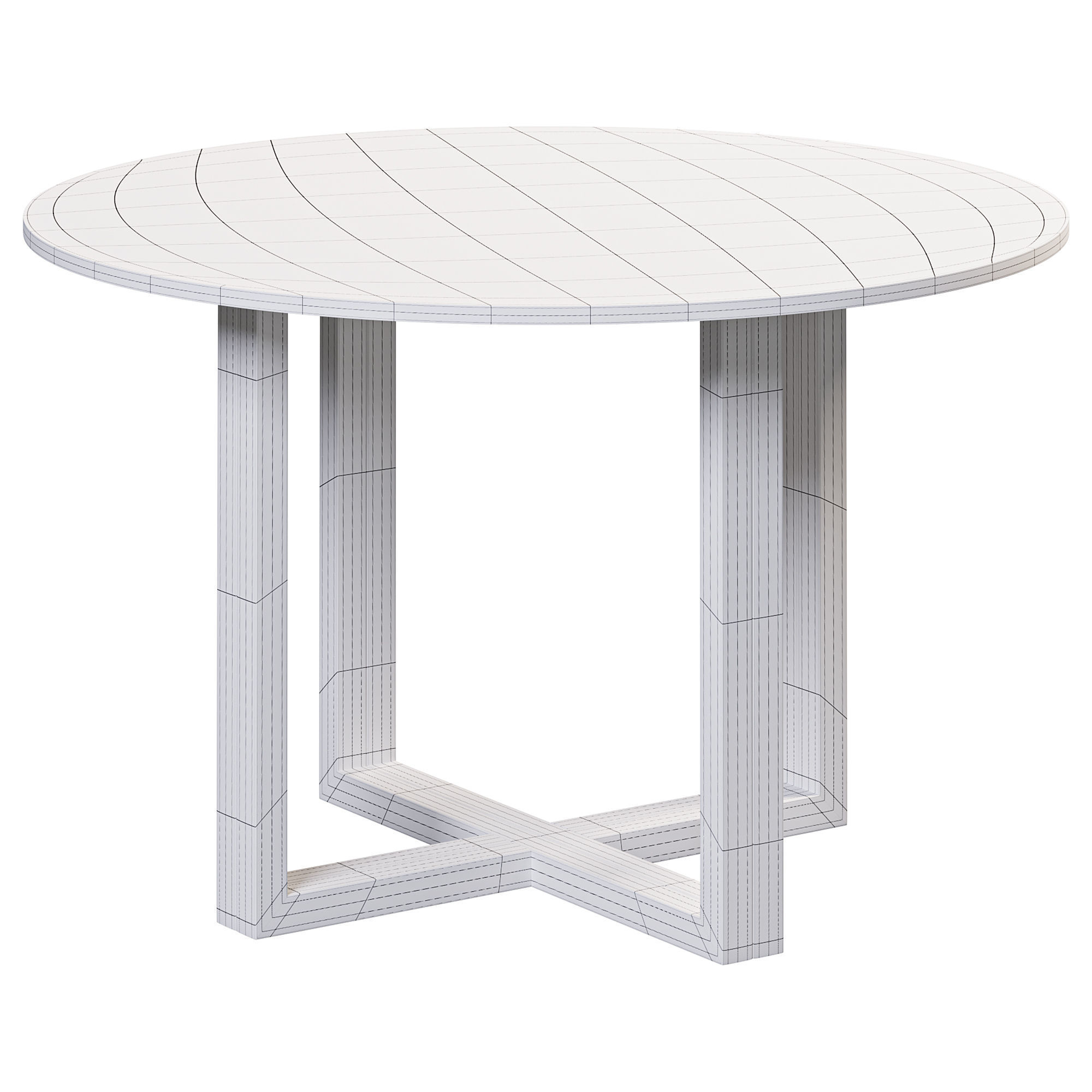 Aurus Coffee Table By Cazarina 3D model_2