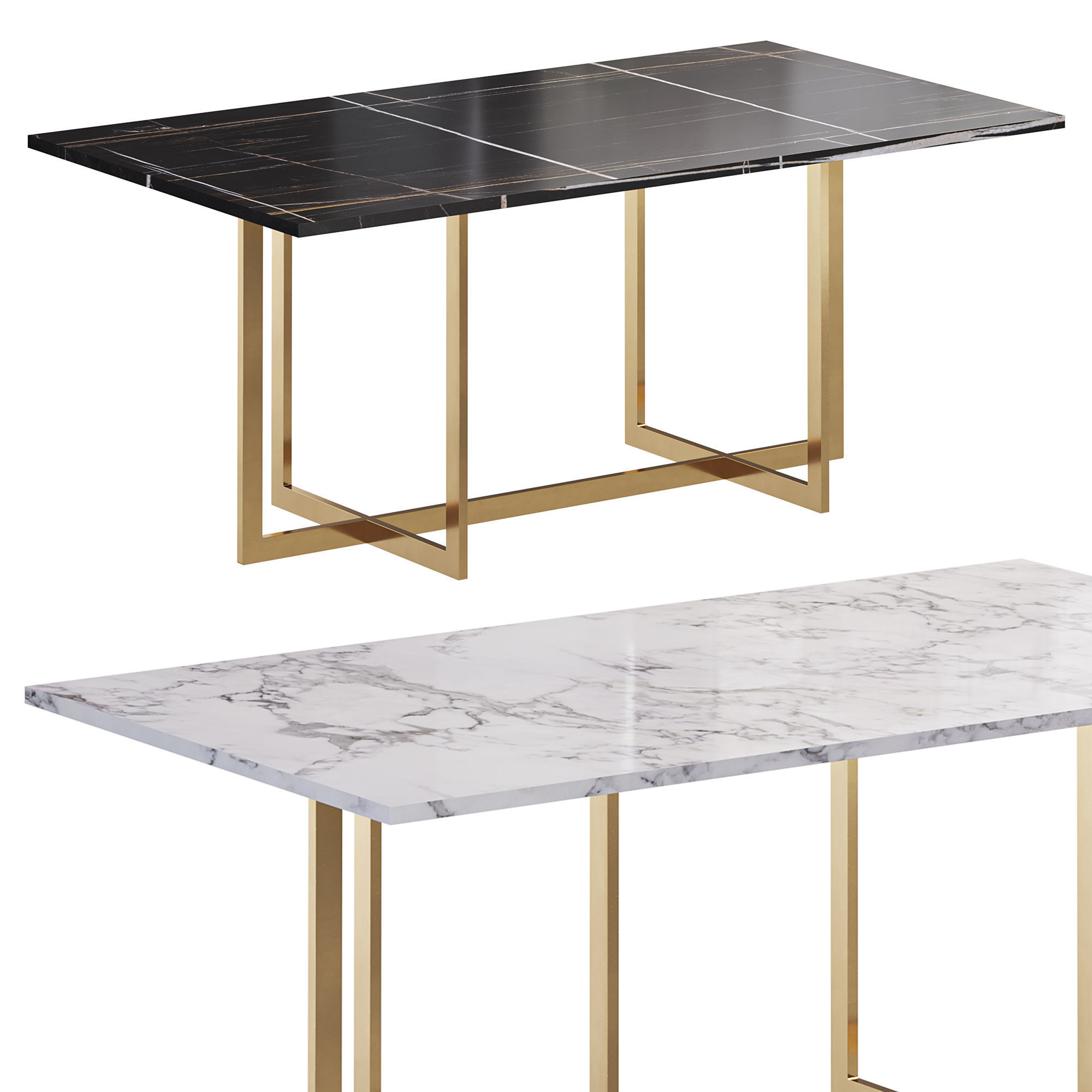 Manchester Table By Cazarina 3D model_1