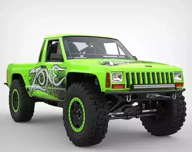 Jeep Comanche Zone Offroad 1994 3D model