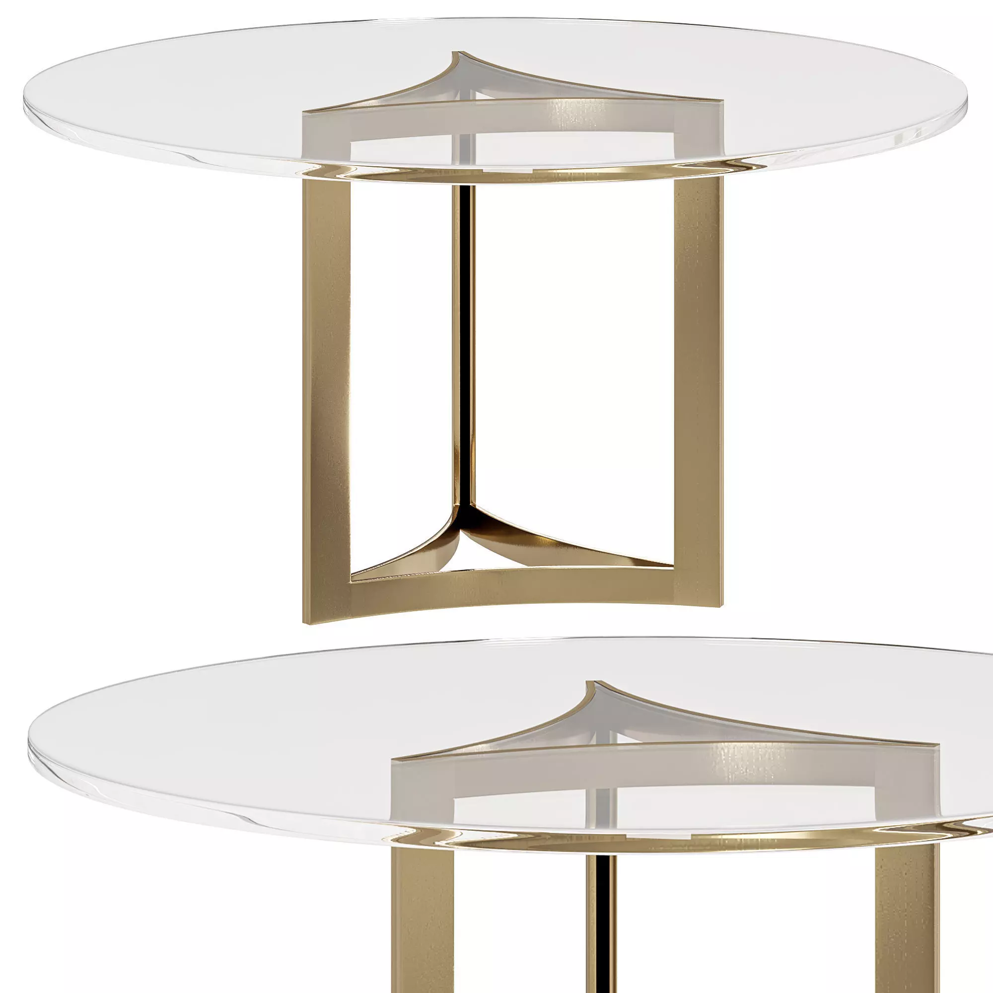 Dining Table MANHATTEN 2 by Cazarina 3D model_0