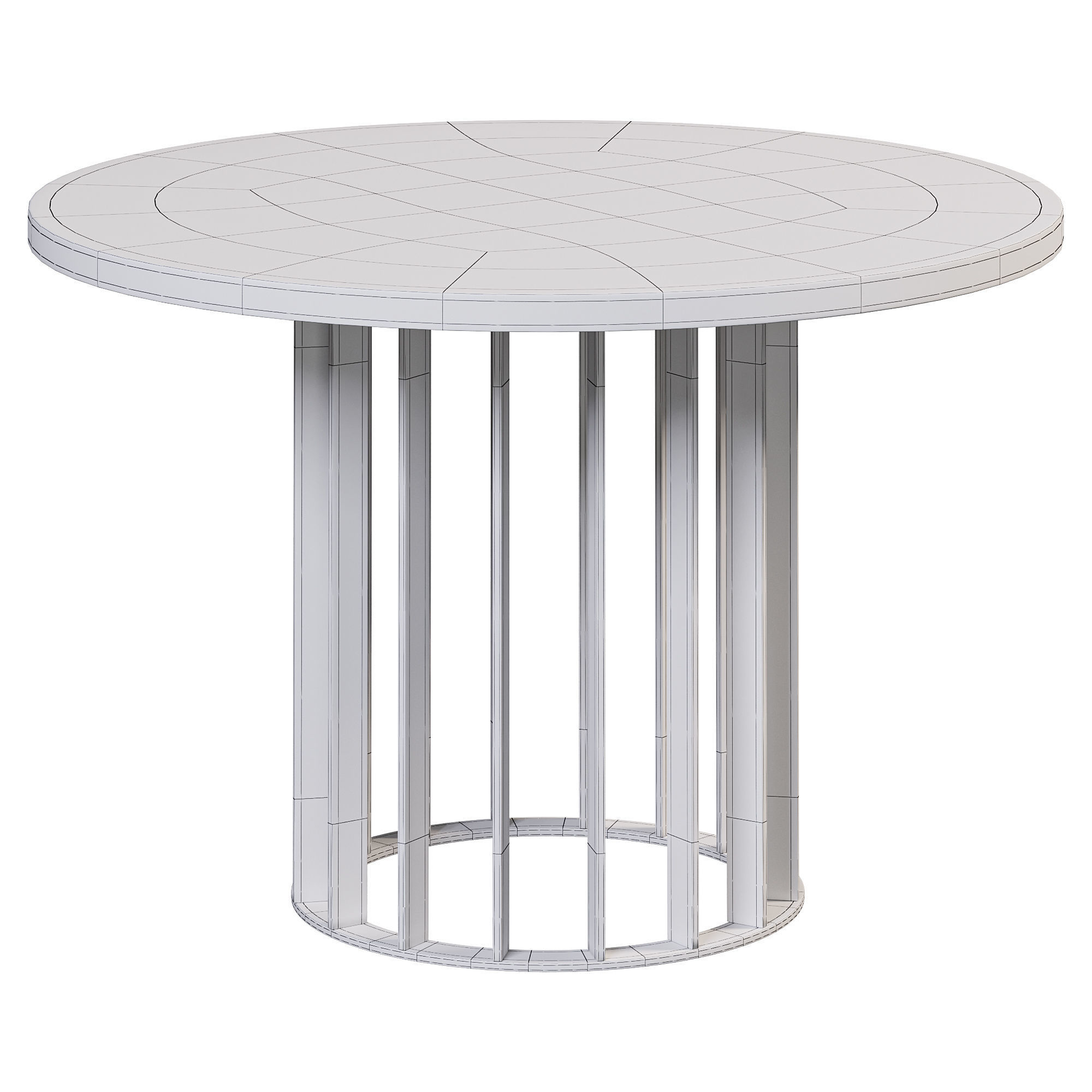 Dining Table MANHATTAN by cazarina 3D model_2