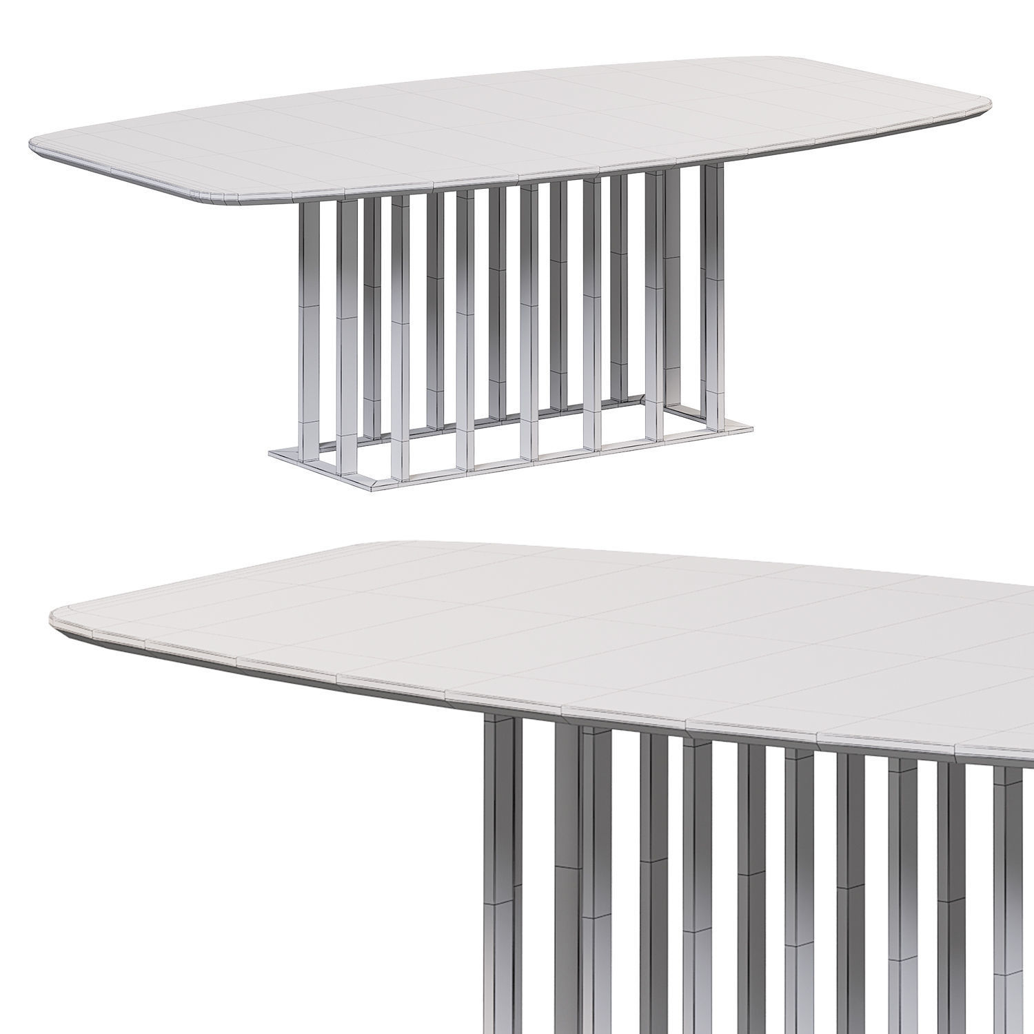 obedennyj stol bruklin by cazarina 3D model_2