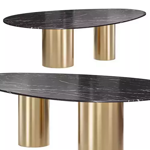 Dining Table FRIMONT by Cazarina 3D model