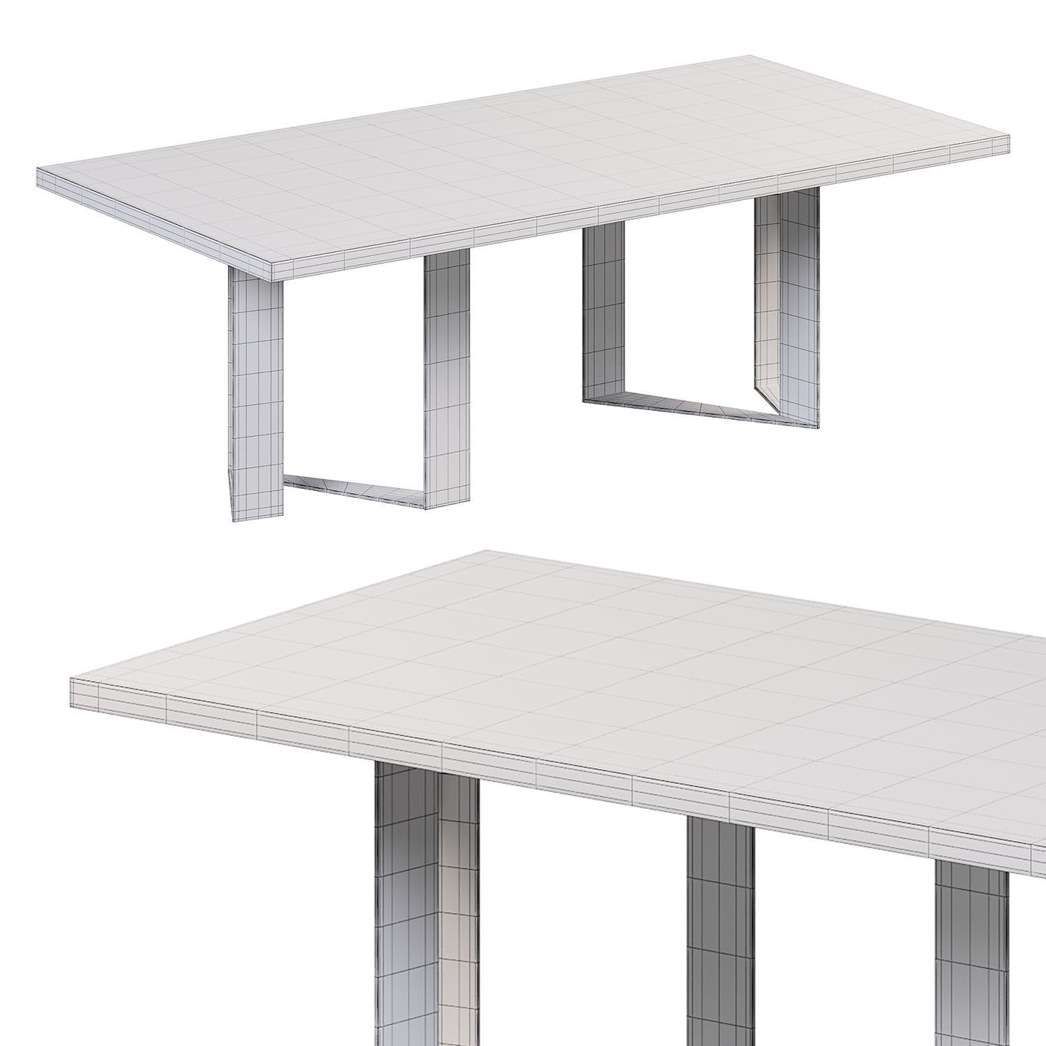 Dining Table ROCHESTER by cazarina 3D model_2