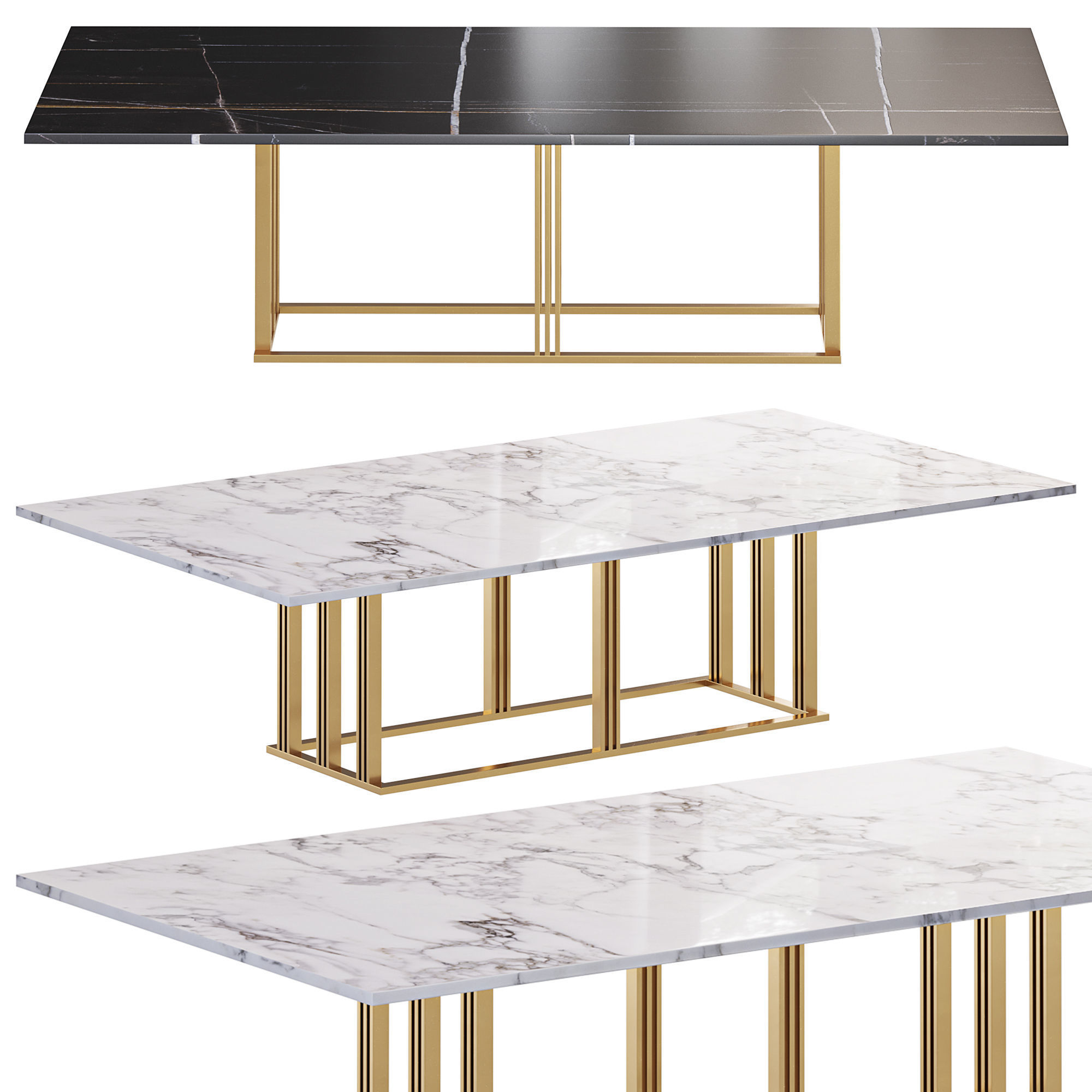  Bristol Coffee Table By Cazarina 3D model_1