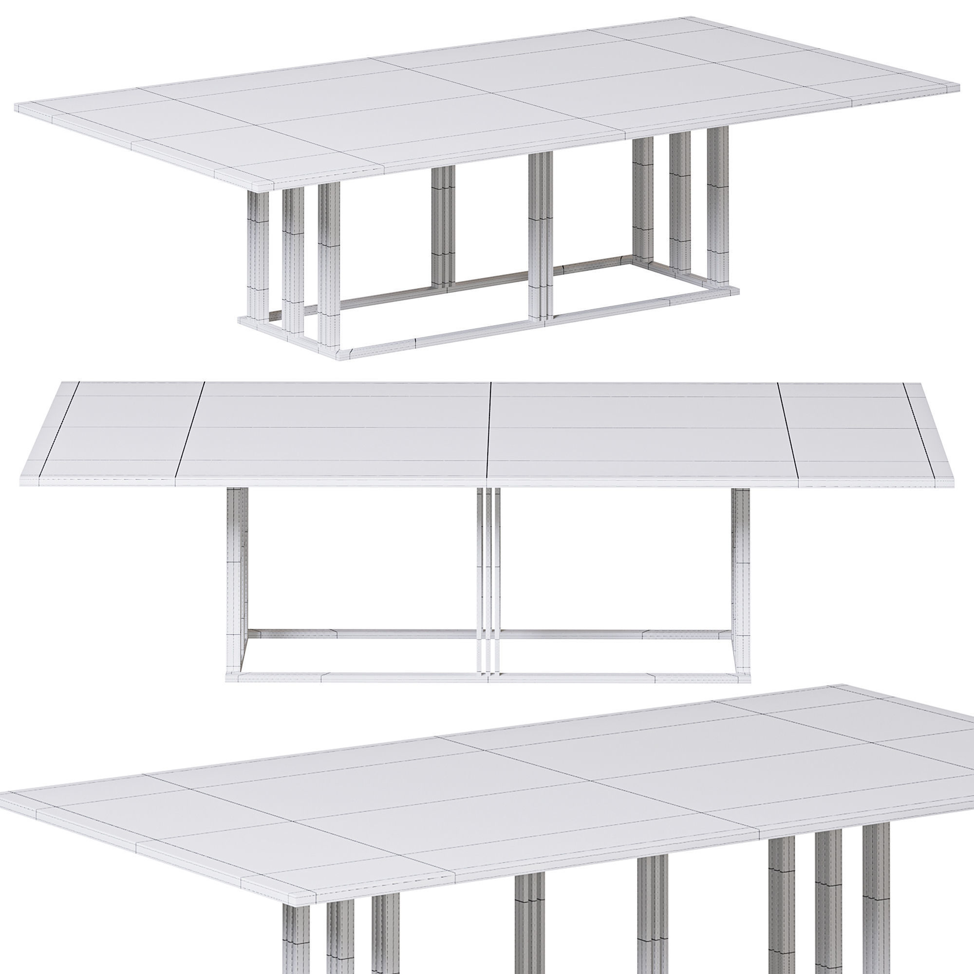  Bristol Coffee Table By Cazarina 3D model_2
