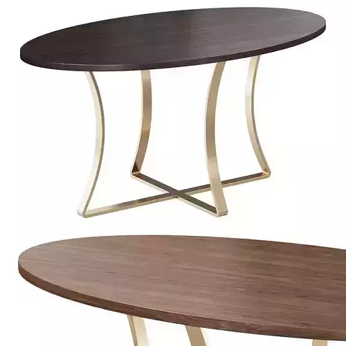 Dining Table HOUSTON 1600x900 Mm by cazarina