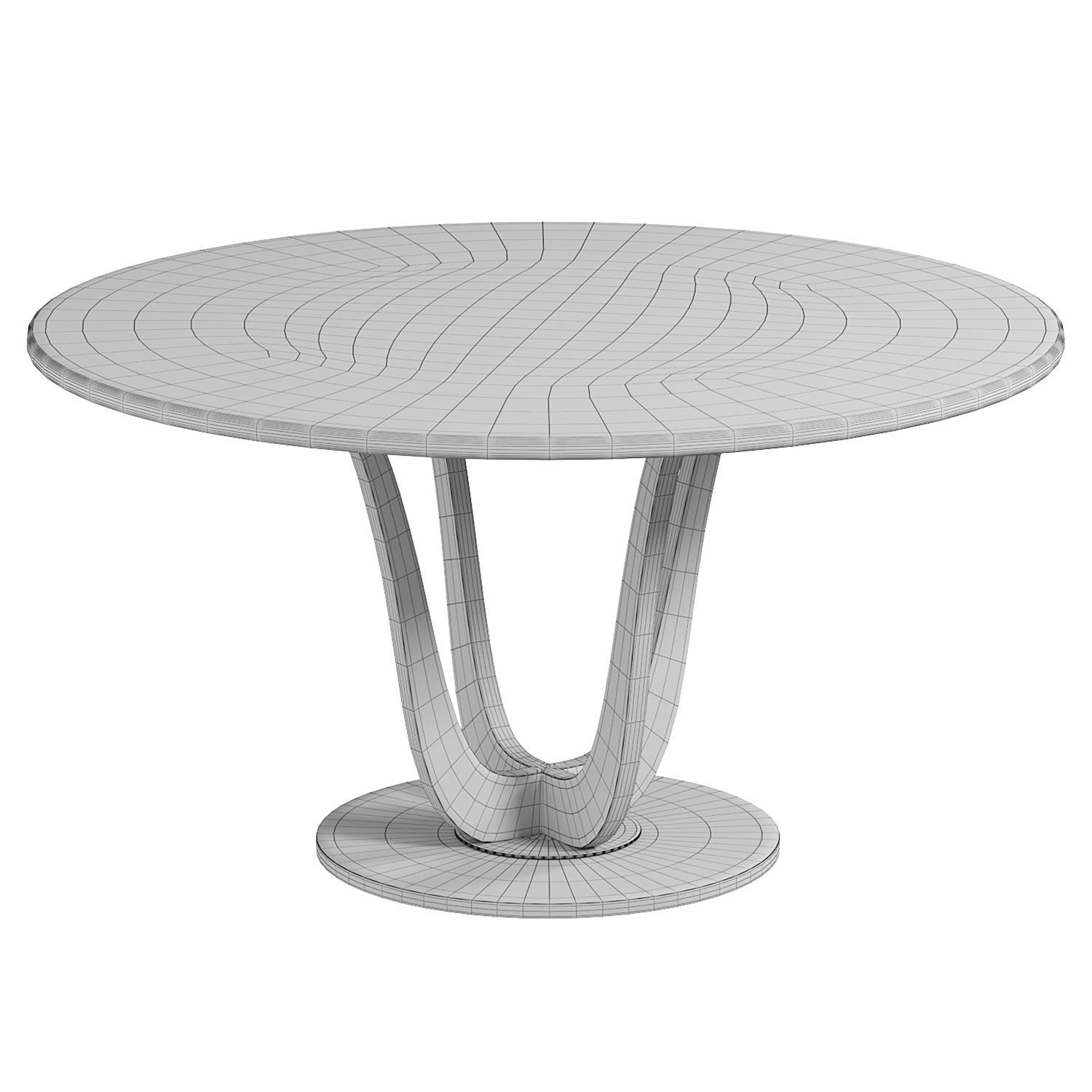 Dining Table DA VINCI by cazarina 3D model_2