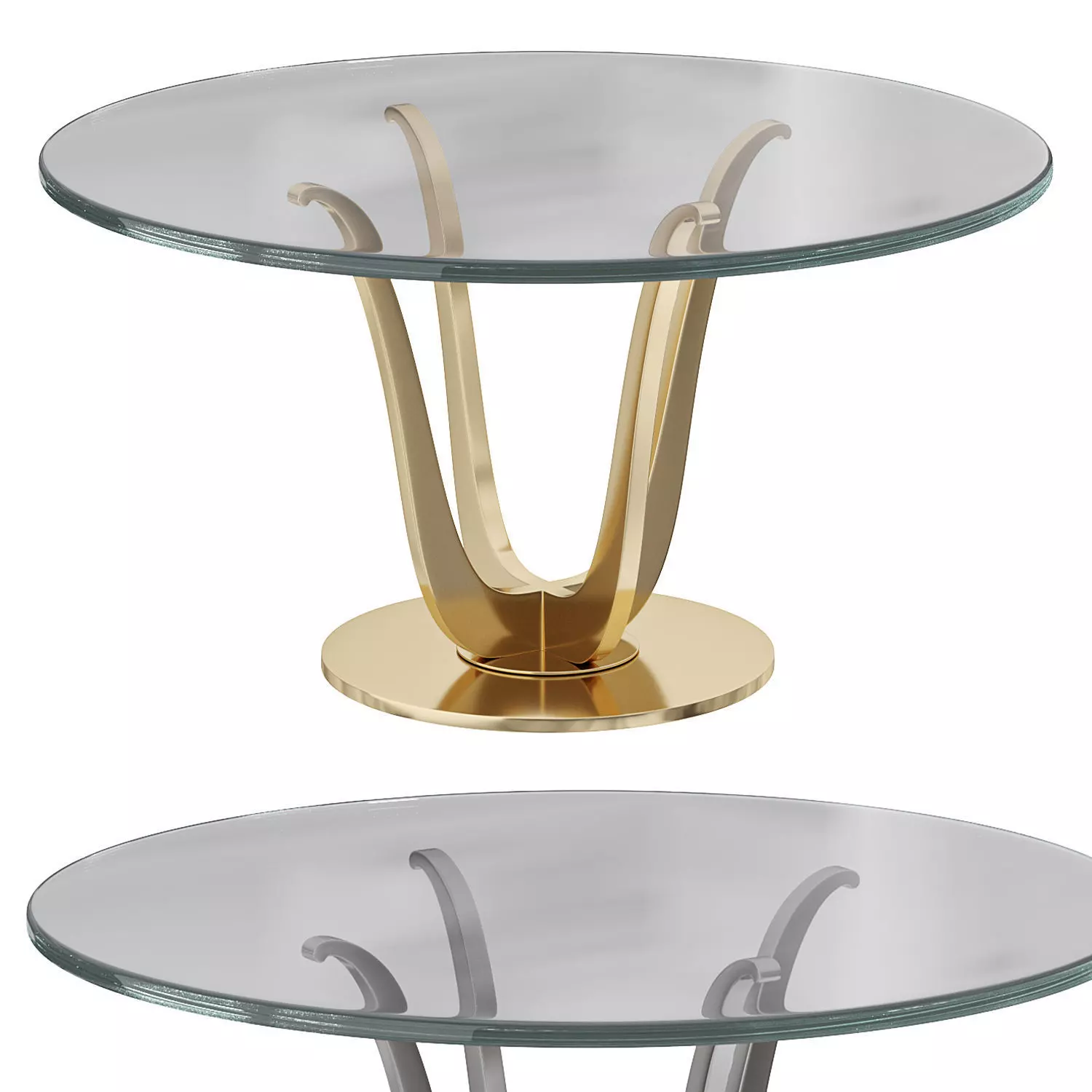 Dining Table DA VINCI by cazarina 3D model_0