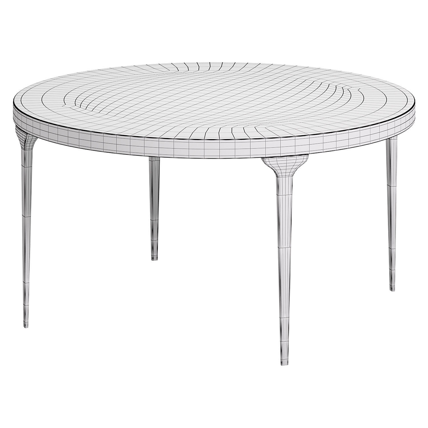 Dining Table TORONTO by cazarina 3D model_2