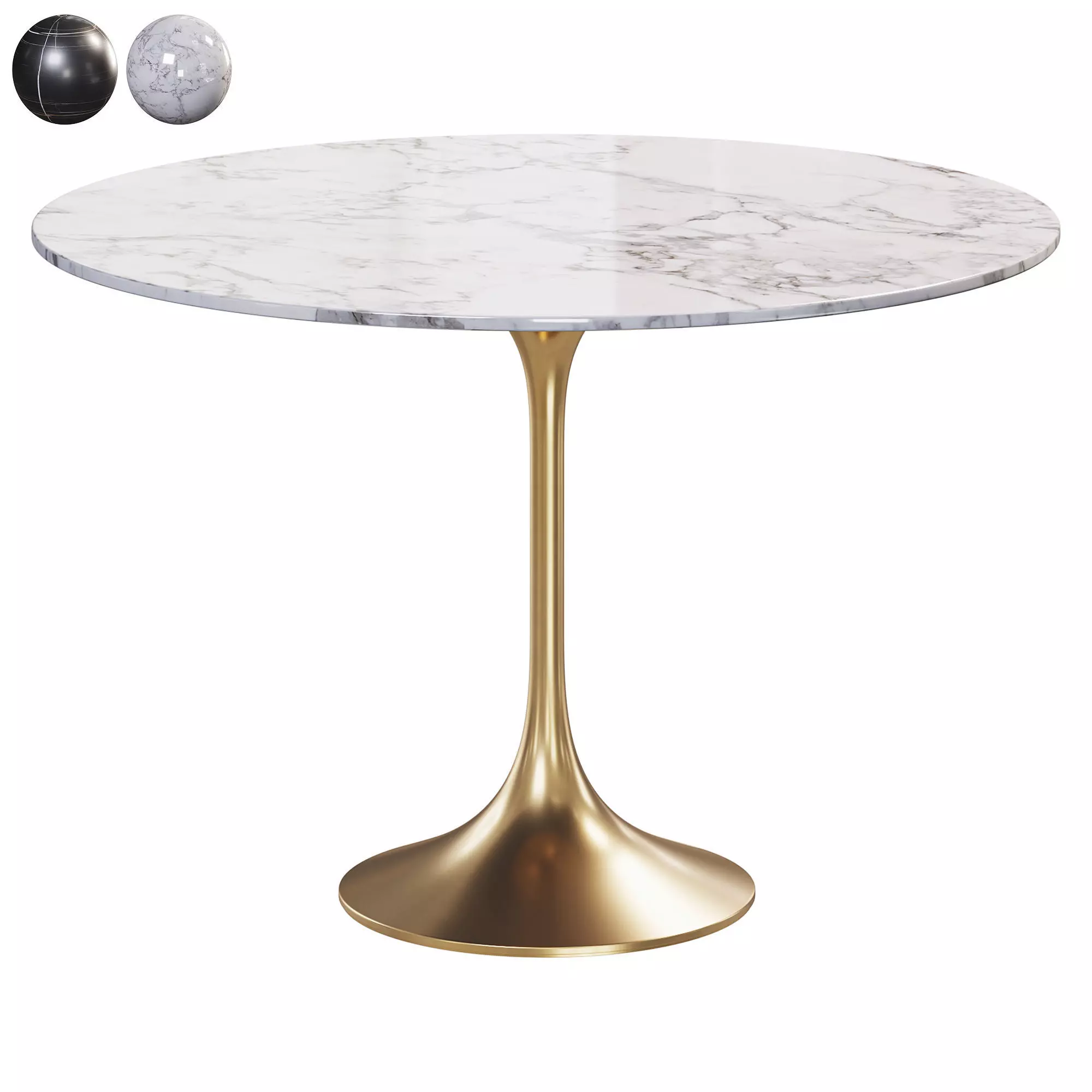 Blekli Coffee Table By Cazarina 3D model_0