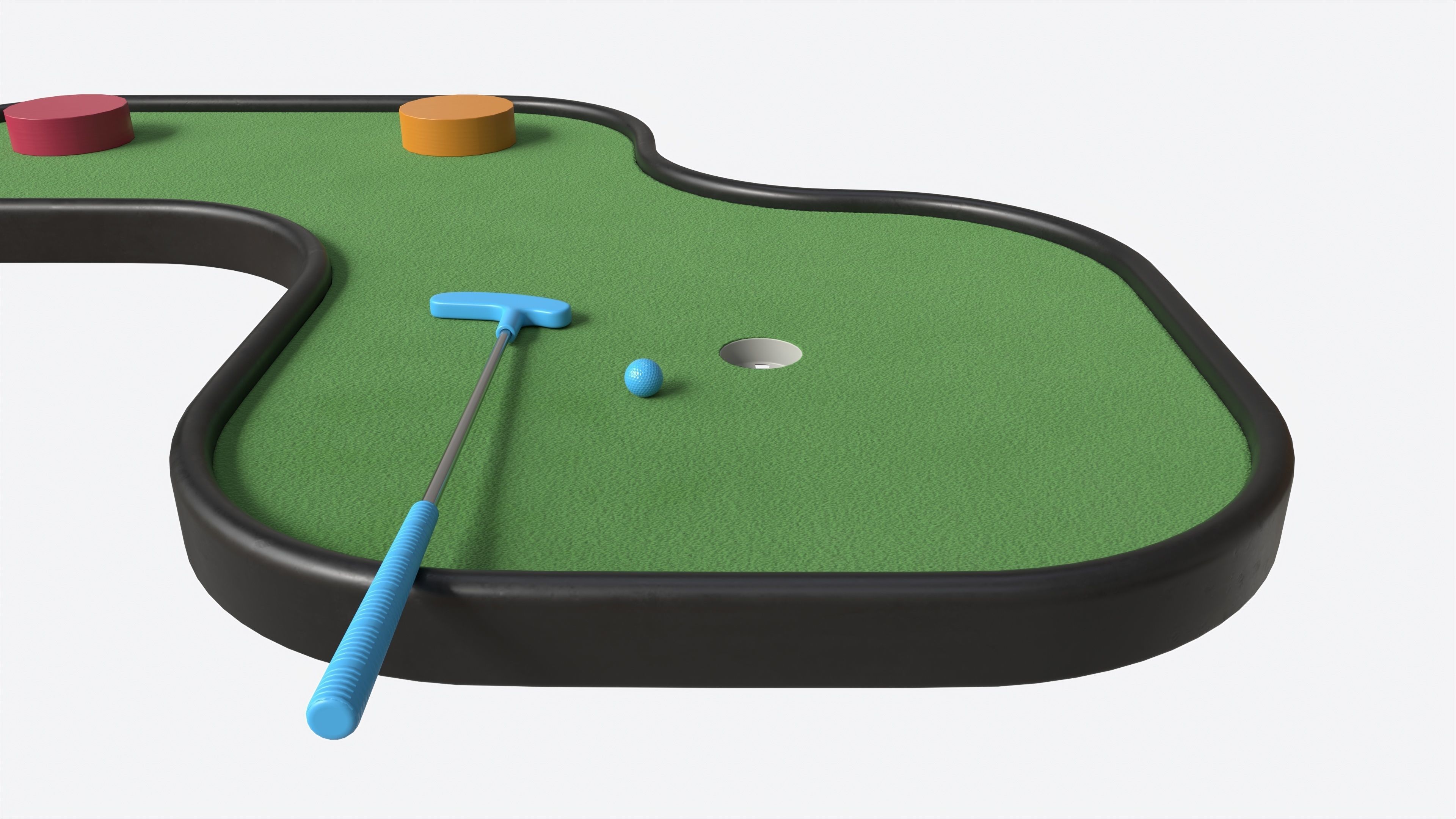 Miniature Golf Course 10 3D model_5