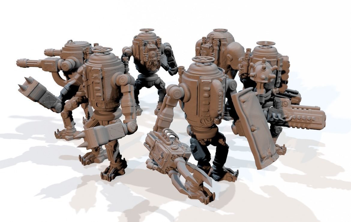 EISENMANN MECH INFANTRY COLLECTION 2 - BY CIZJUT 3D print model_19
