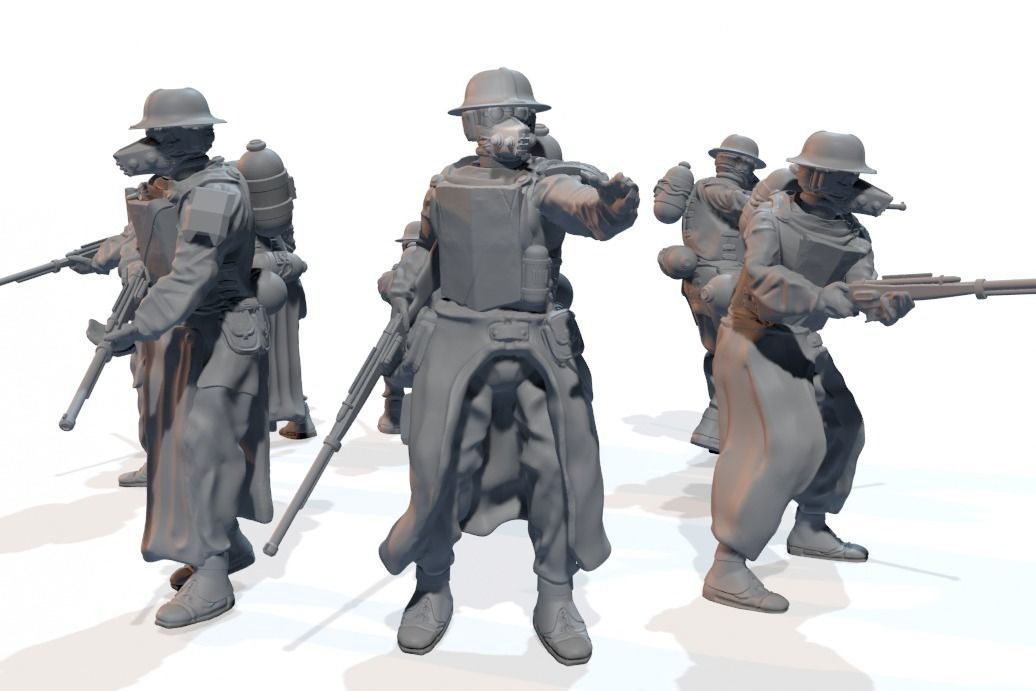 EISENMANN MECH INFANTRY COLLECTION 2 - BY CIZJUT 3D print model_13