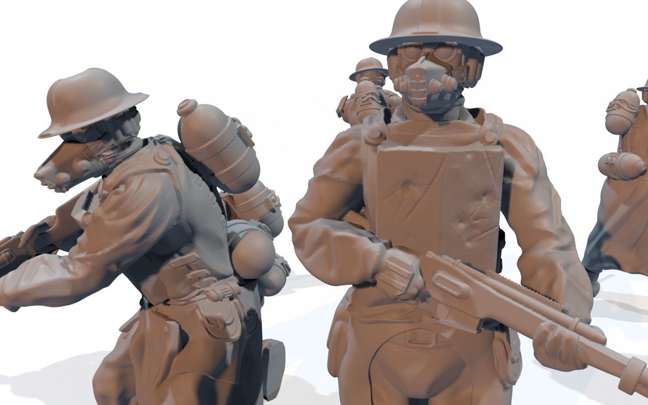 EISENMANN MECH INFANTRY COLLECTION 2 - BY CIZJUT 3D print model_14