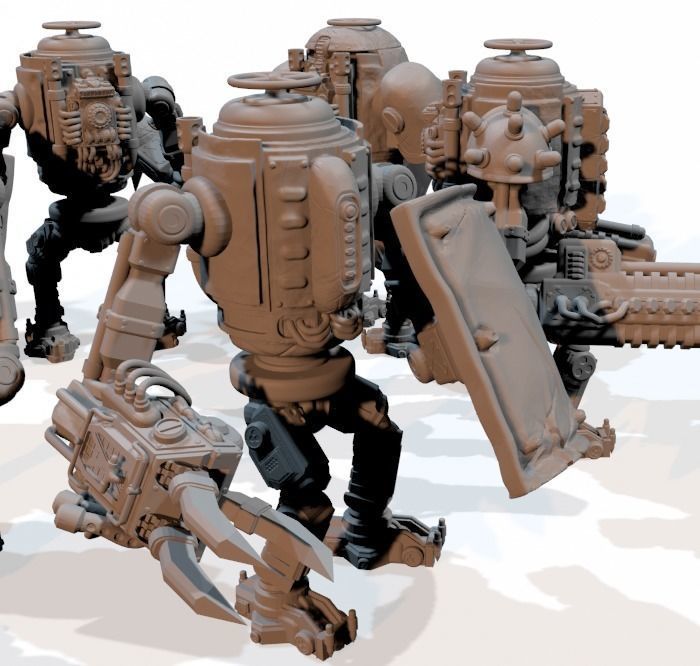 EISENMANN MECH INFANTRY COLLECTION 2 - BY CIZJUT 3D print model_24