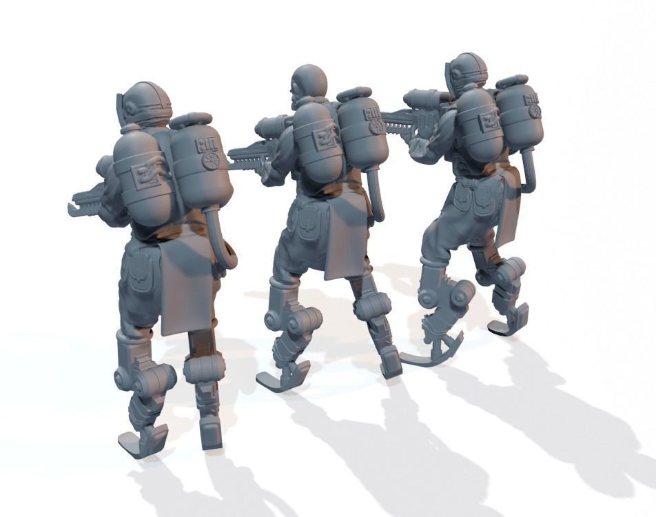 EISENMANN MECH INFANTRY COLLECTION 2 - BY CIZJUT 3D print model_10