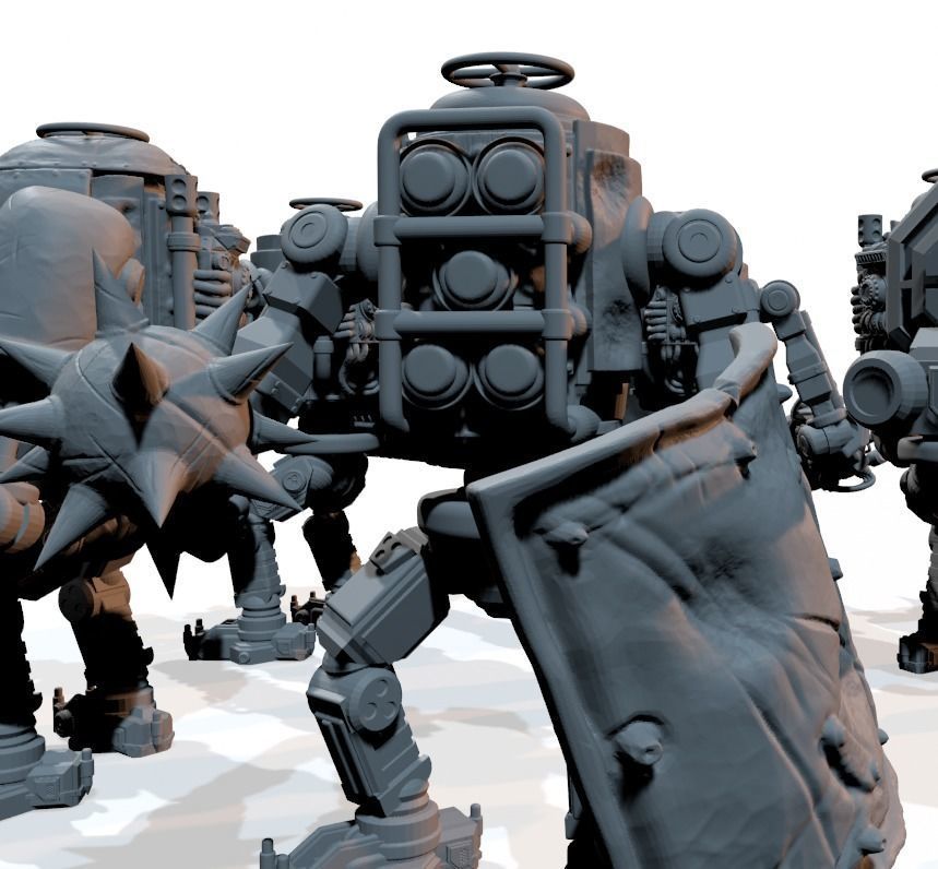EISENMANN MECH INFANTRY COLLECTION 2 - BY CIZJUT 3D print model_23