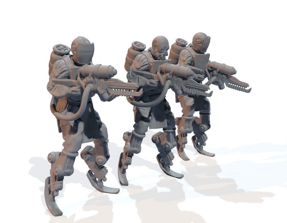 EISENMANN MECH INFANTRY COLLECTION 2 - BY CIZJUT 3D print model_12