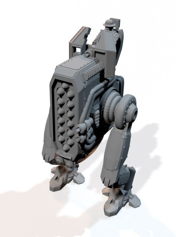 EISENMANN MECH INFANTRY COLLECTION 2 - BY CIZJUT 3D print model_28