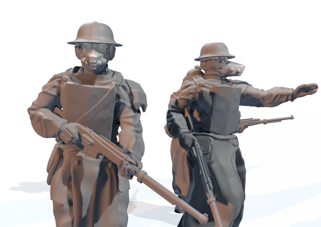 EISENMANN MECH INFANTRY COLLECTION 2 - BY CIZJUT 3D print model_15