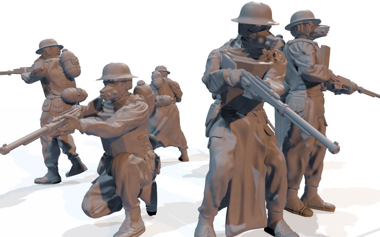 EISENMANN MECH INFANTRY COLLECTION 2 - BY CIZJUT 3D print model_16