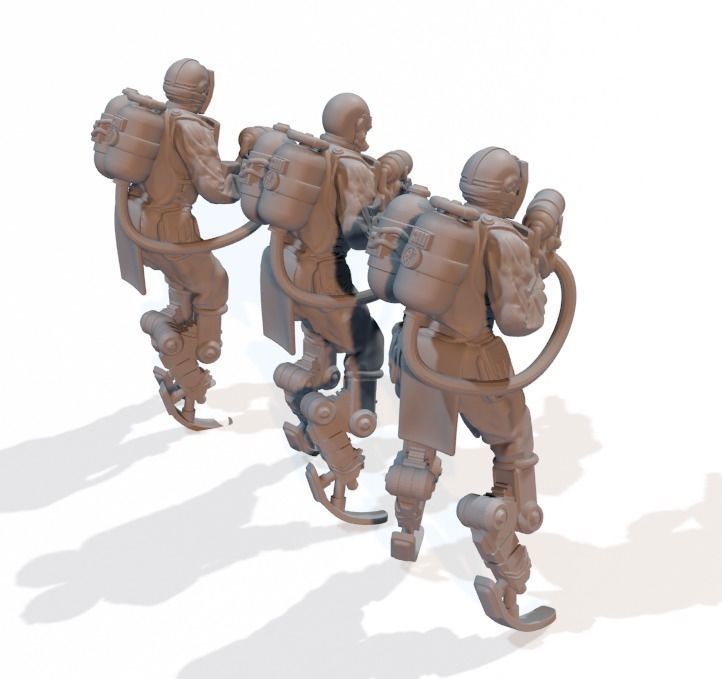 EISENMANN MECH INFANTRY COLLECTION 2 - BY CIZJUT 3D print model_11