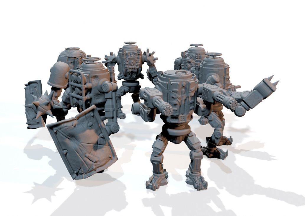 EISENMANN MECH INFANTRY COLLECTION 2 - BY CIZJUT 3D print model_20