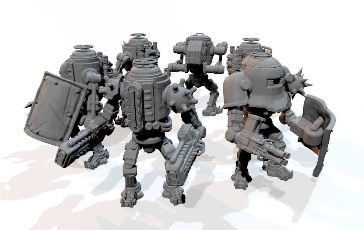 EISENMANN MECH INFANTRY COLLECTION 2 - BY CIZJUT 3D print model_18