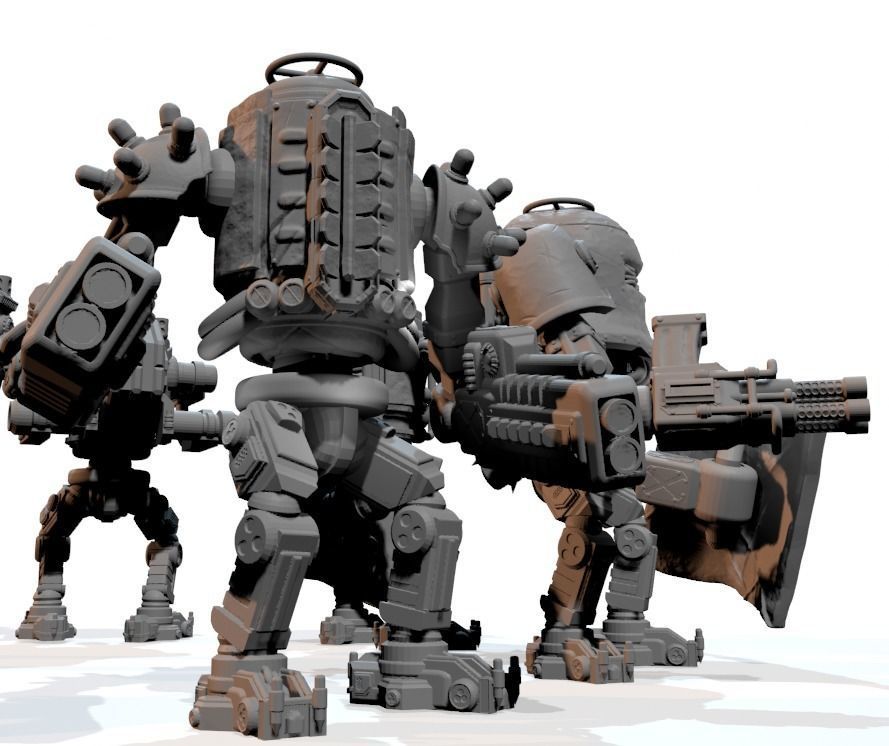 EISENMANN MECH INFANTRY COLLECTION 2 - BY CIZJUT 3D print model_25