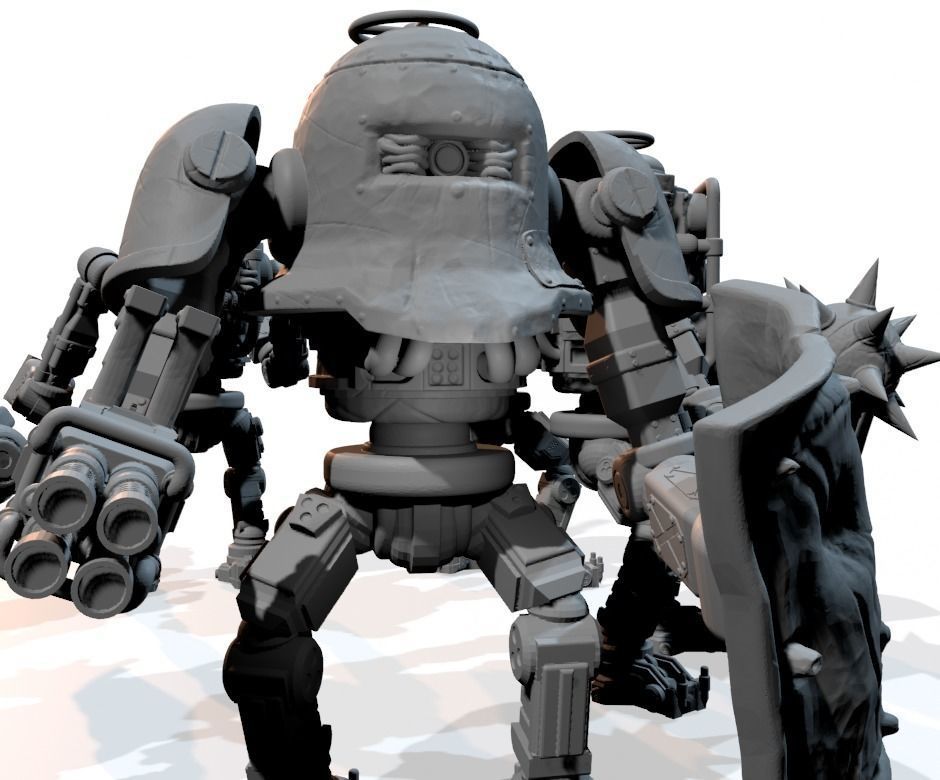 EISENMANN MECH INFANTRY COLLECTION 2 - BY CIZJUT 3D print model_22