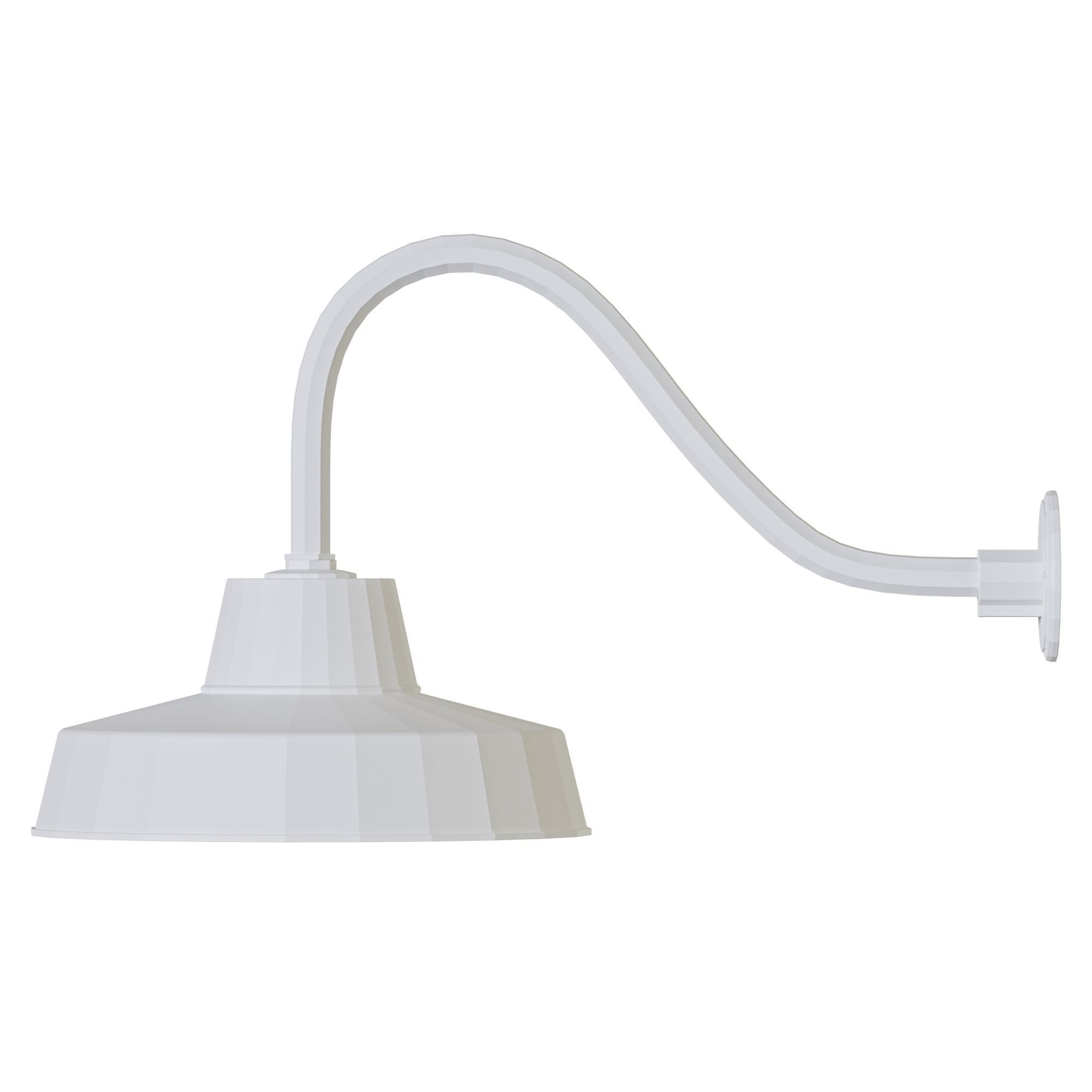 Canarm Ltd Barn Light Black Outdoor Wall Light Low-poly 3D model_20