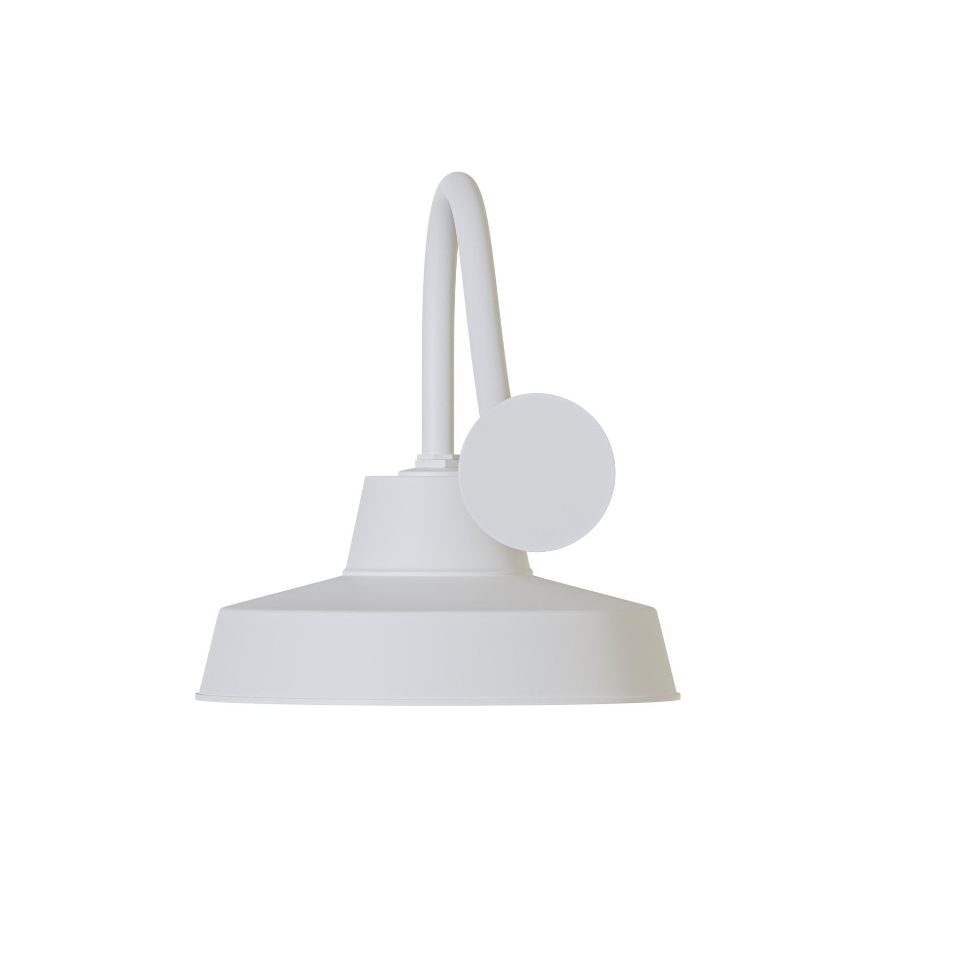 Canarm Ltd Barn Light Black Outdoor Wall Light Low-poly 3D model_19