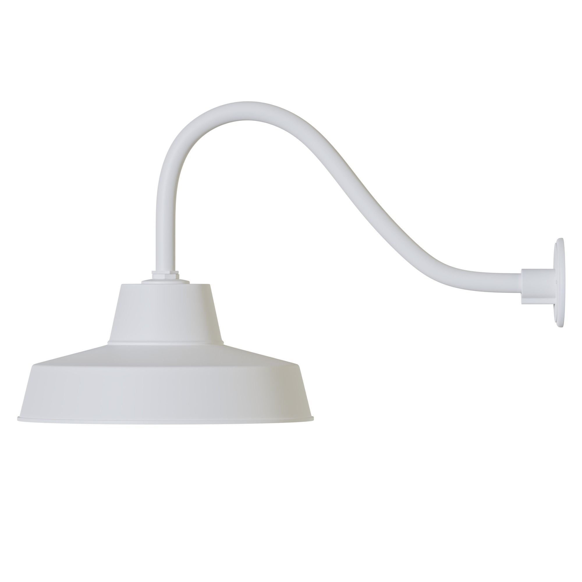 Canarm Ltd Barn Light Black Outdoor Wall Light Low-poly 3D model_18