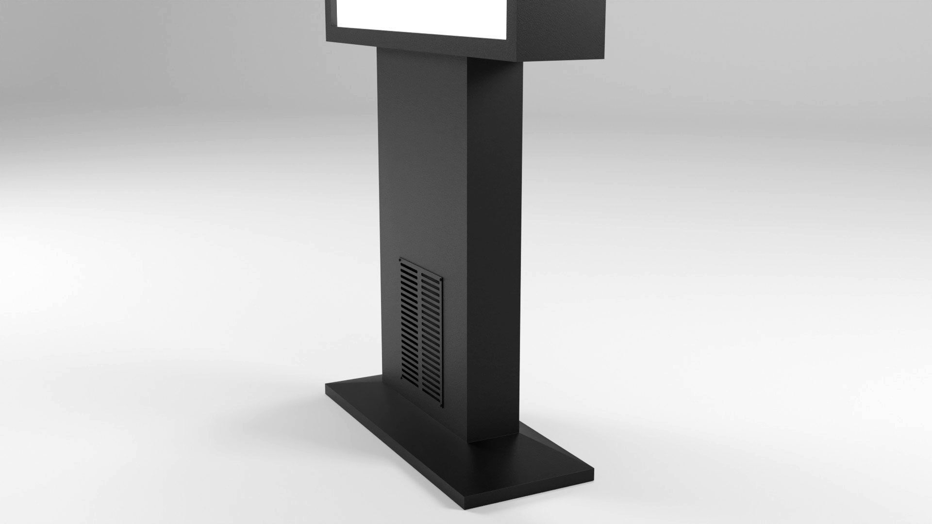 Advertising Display Digital Billboard 3D Model Low-poly 3D model_10