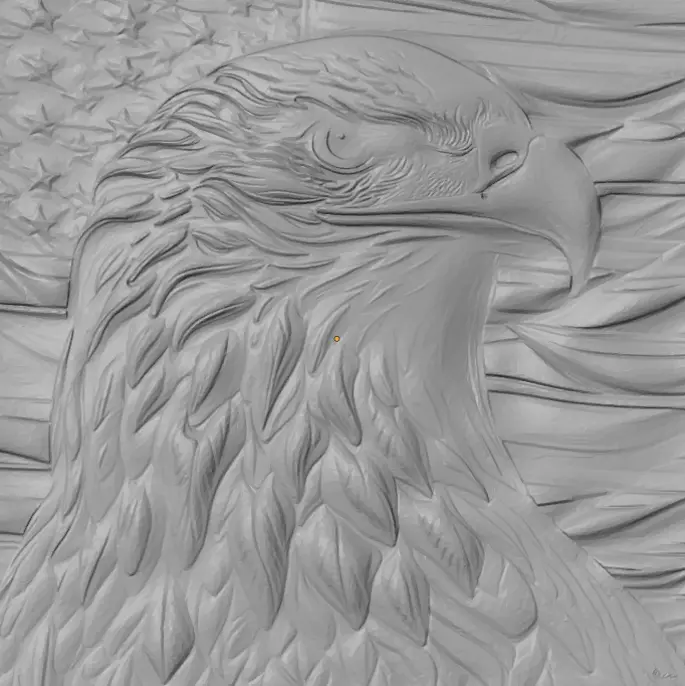 American Eagle 3D model
