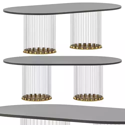 Dining Table CHABLY by Cazarina 3D model