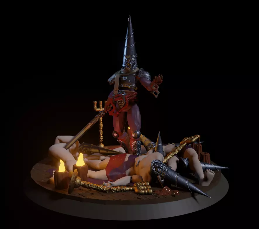 BLASPHEMOUS PENITENT ONE - BY CIZJUT 3D print model_0