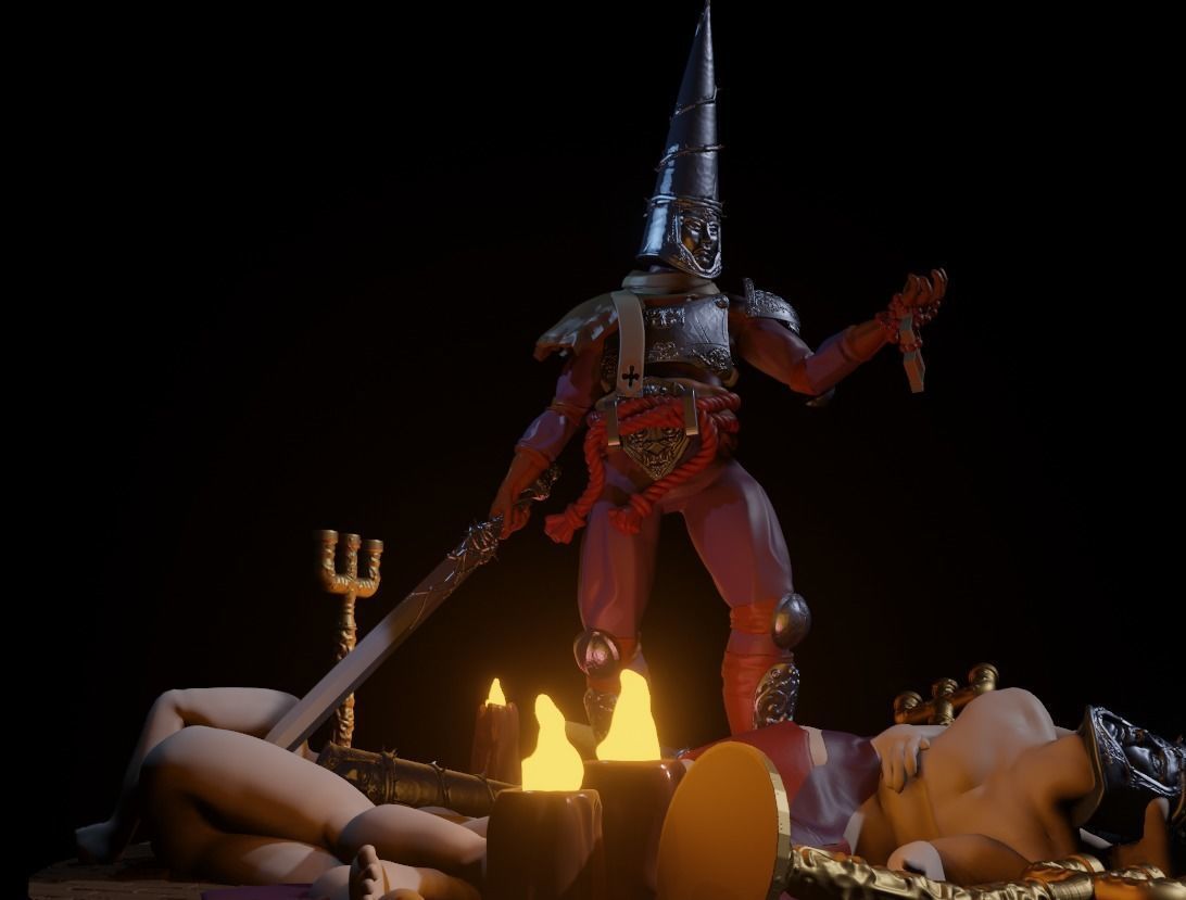 BLASPHEMOUS PENITENT ONE - BY CIZJUT 3D print model_4