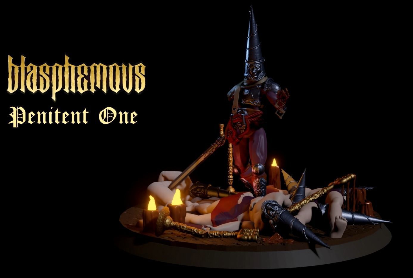 BLASPHEMOUS PENITENT ONE - BY CIZJUT 3D print model_7
