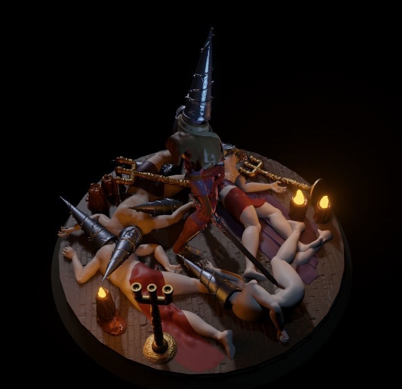 BLASPHEMOUS PENITENT ONE - BY CIZJUT 3D print model_3