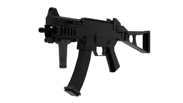 UMP 9mm 3D model_0
