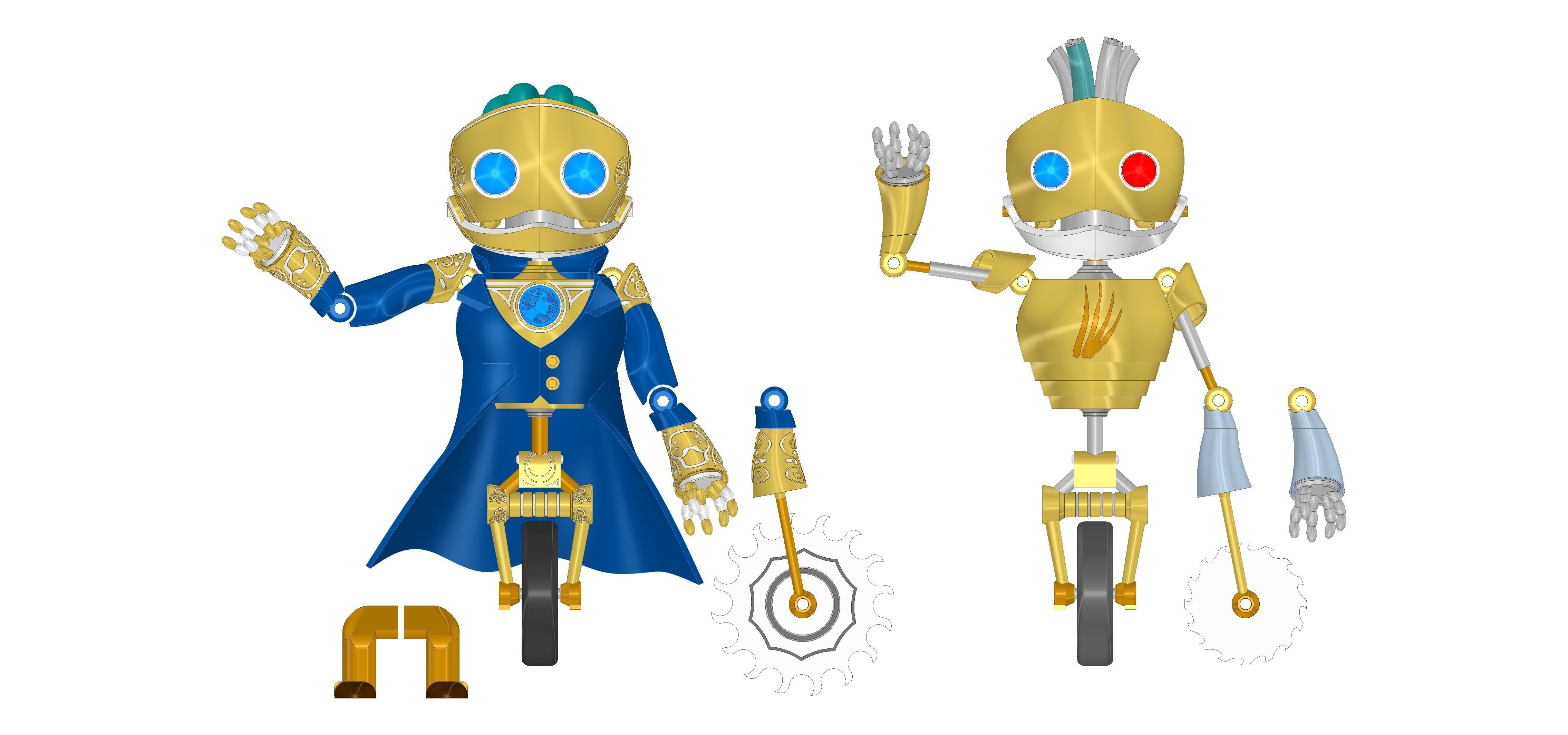 Fresh Cut Grass Level 9 Joint Articulation Display Stand By CC3D 3D print model_6