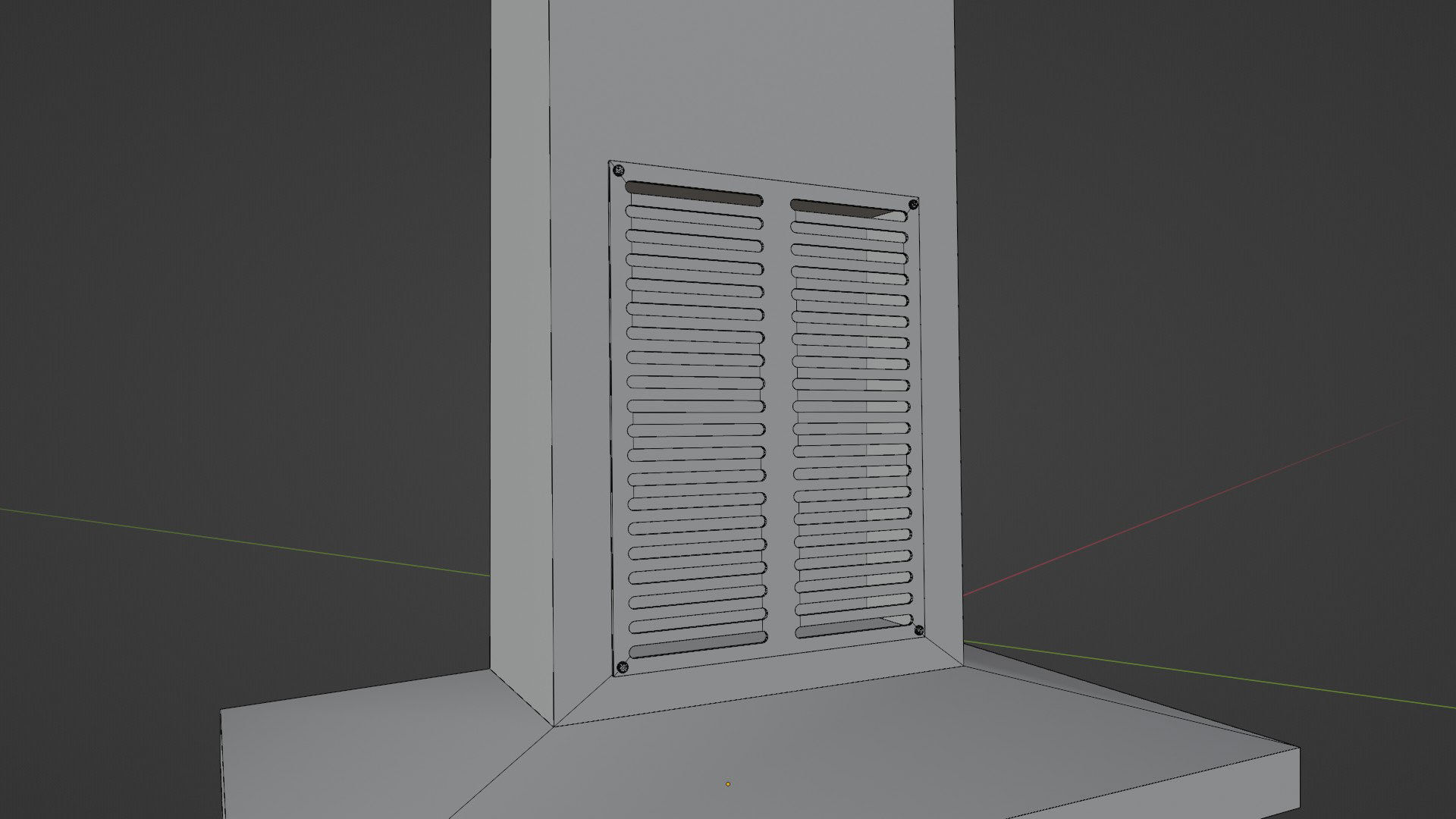 Conference podium digital tribune 3d model Low-poly 3D model_19