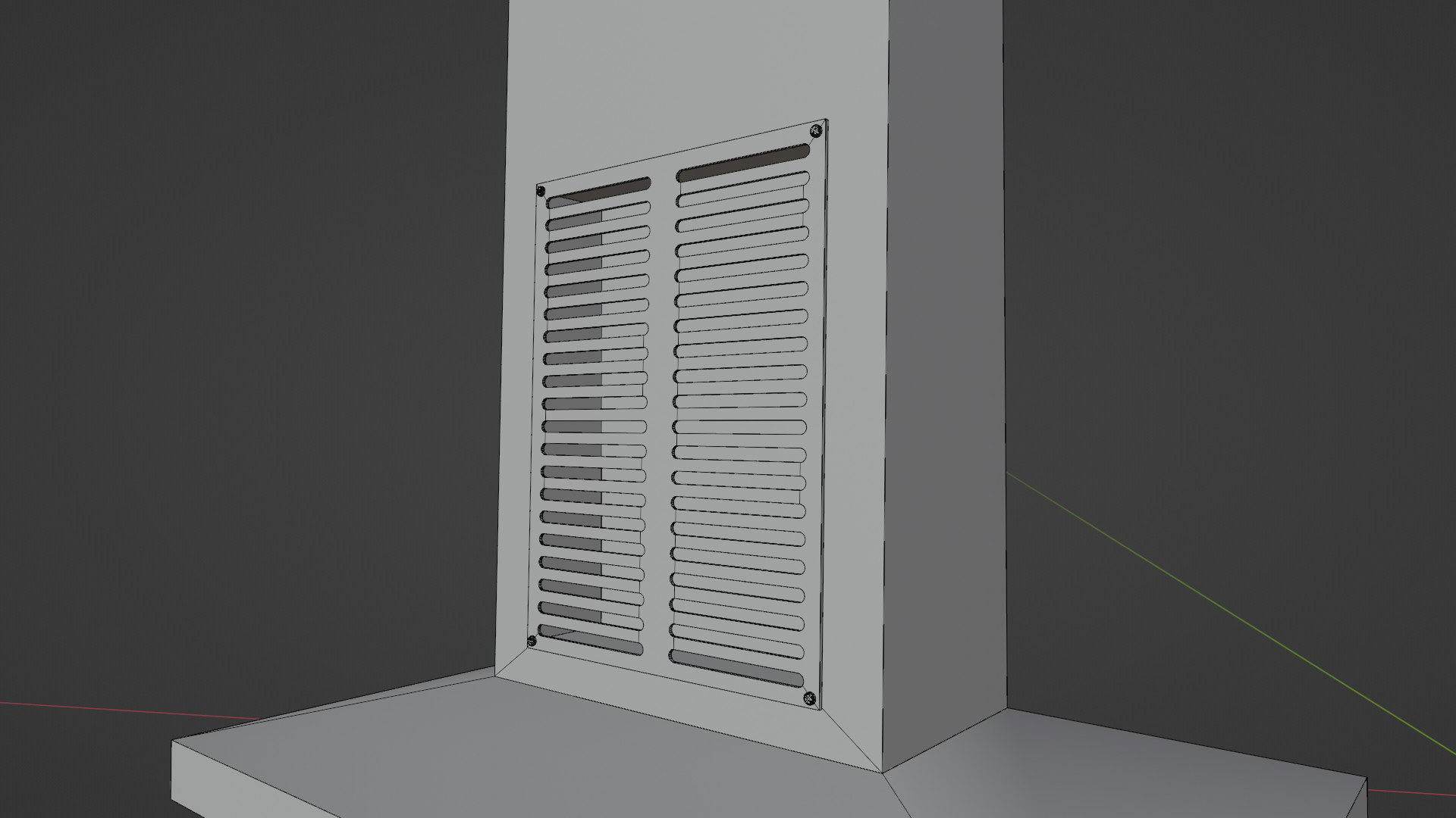 Conference podium digital tribune 3d model Low-poly 3D model_18