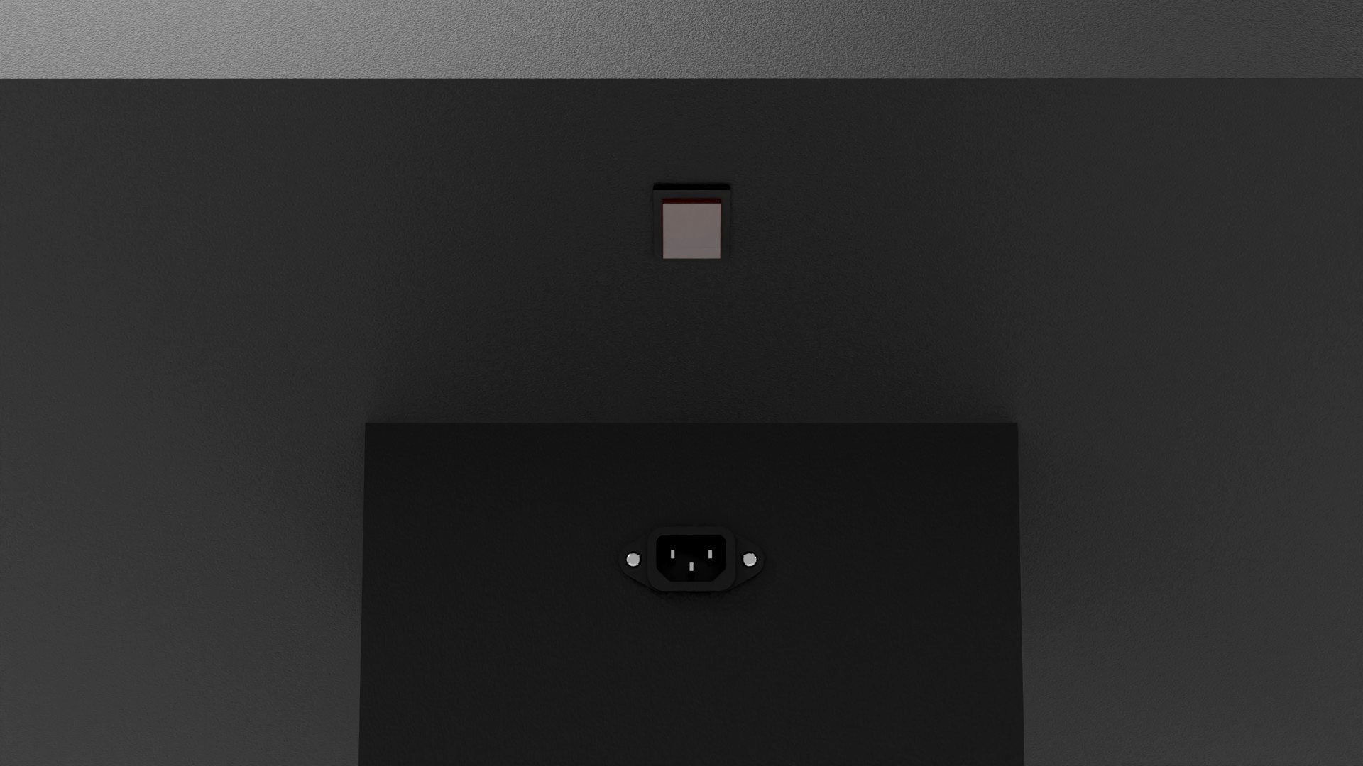 Conference podium digital tribune 3d model Low-poly 3D model_5