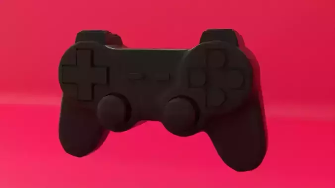 Video Game Controller 3D model