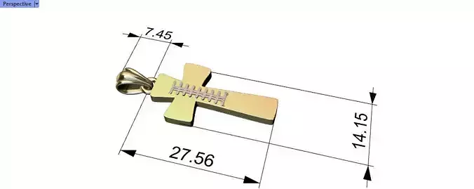 Football Stitch Sports Cross Pendant Necklace Jewelry