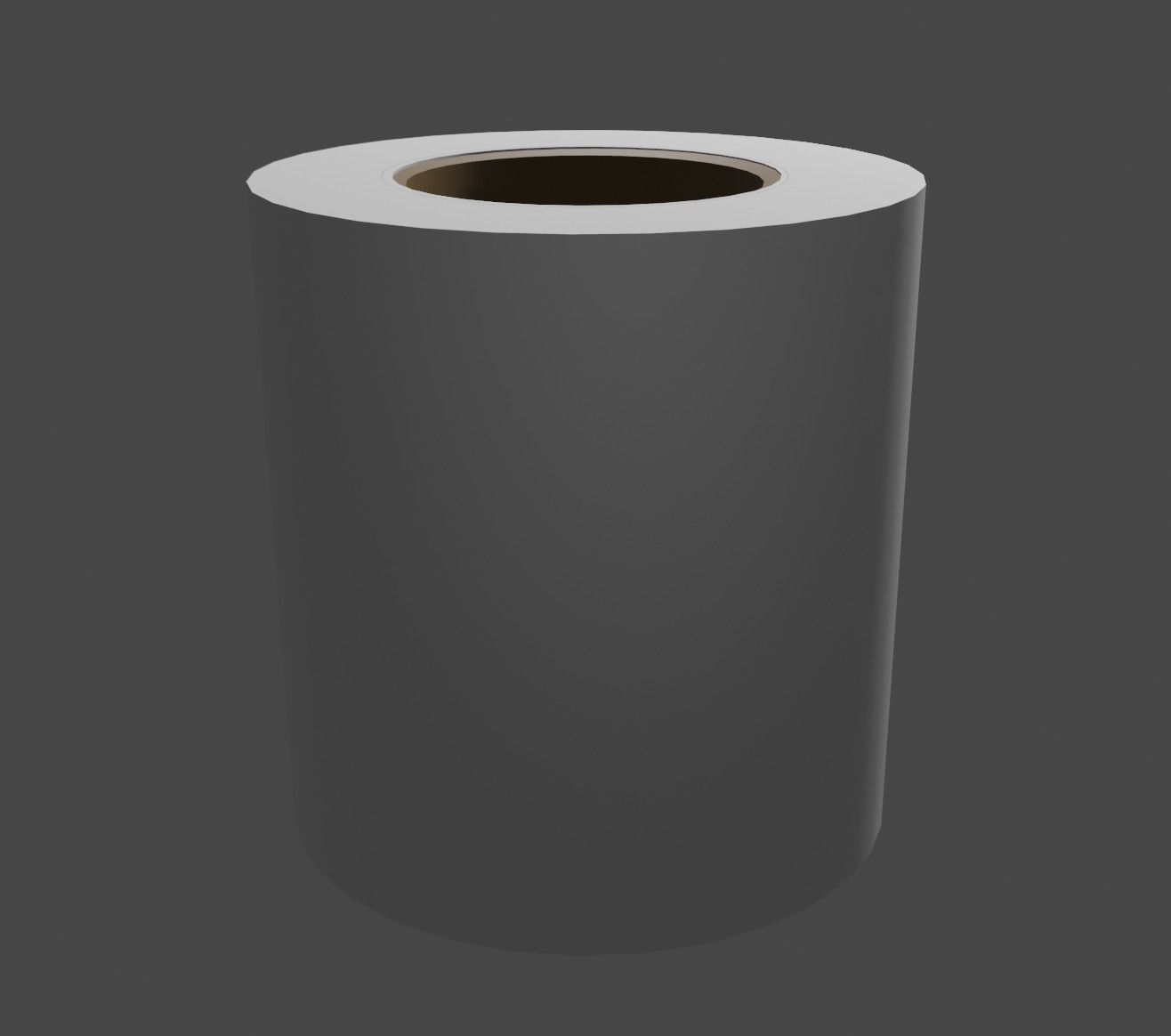 Toilet paper 3D model_1