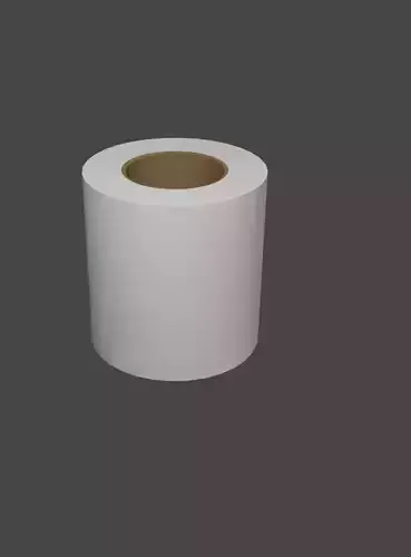 Toilet paper 3D model